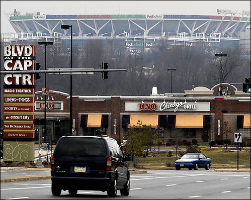 FedEx Field and retail