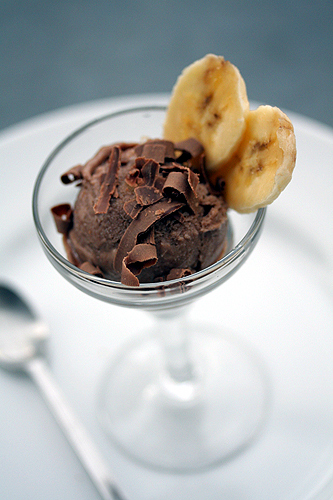 Bailey's Banana Chocolate Ice Cream