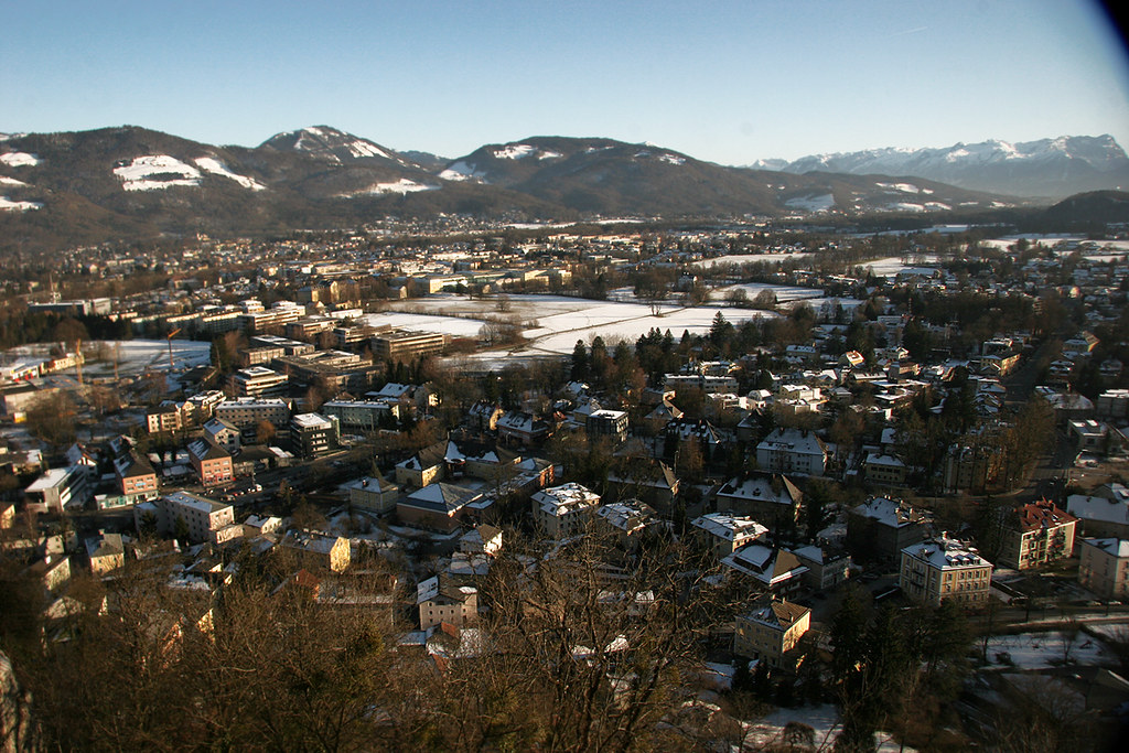 : View from Hohensalzburg fortress