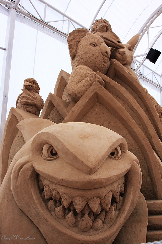 How is my teeth? @ World Sand Sculpture Festival, Chacherngsao, Thailand