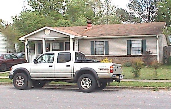 house truck toyota tacoma 4door crewcab
