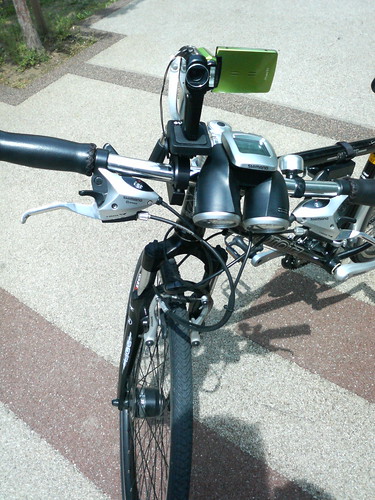 自転車付きカメラ