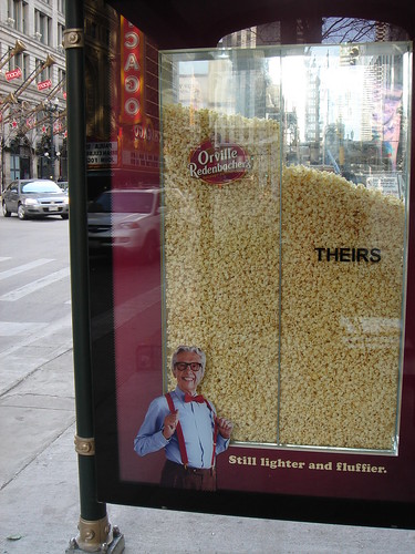 Orville Redenbacher Popcorn Ad, State Street, Chicago