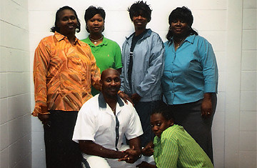 Georgia death row inmate Troy Davis and his family. The State Supreme Court upheld his conviction on Wednesday, March 19, 2008. The 11th Circuit Court of Appeals denied his motion for a new trial in April 2009. by Pan-African News Wire File Photos