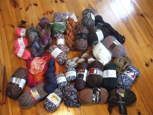 Lots of Sock Yarn!