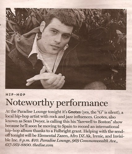 The Globe: Gnotes concert preview