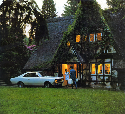 1969 Opel Rekord Coup by Martin van Duijn