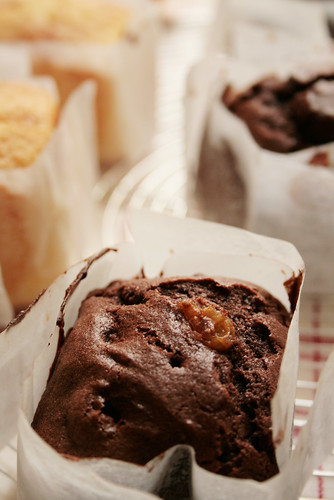 rhum raisin cacao muffin