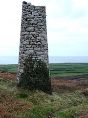 Cornish Tin Mine Chimney