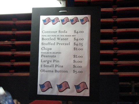 prices at the convention