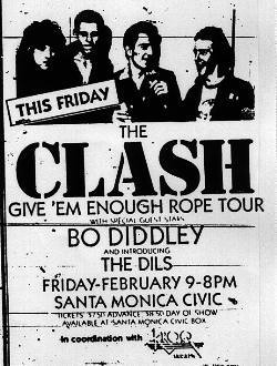 Clash Bo Diddley Santa Monica Civic