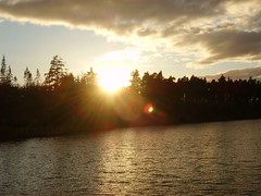 Sunset at CenterParcs Lake