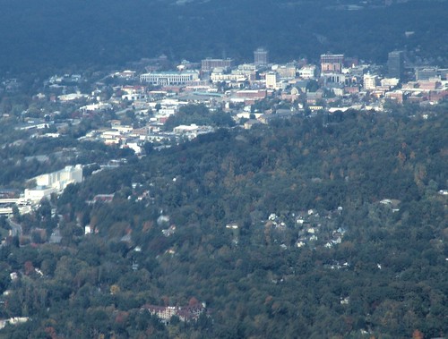 asheville city from afar