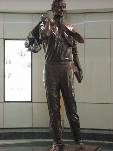 George Bush Sr. Statue @ Houston Airport