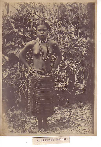 Kalinga Girl, Philippines 1911 indigenous tribe tribal  Philippine Buhay Pinoy Noon old pictures photograph black and white Philippines  Filipino Pilipino  people photos life Philippinen     