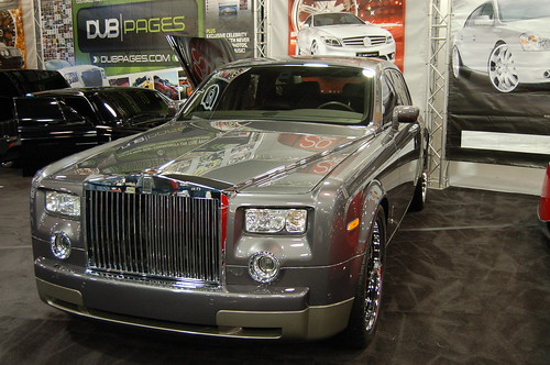 Dub Rolls Royce North American International Auto Show Detroit 2008 062 N
