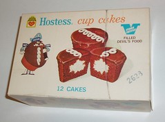 Hostess Cup cakes box