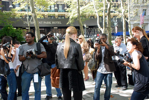 Bryant Park Fashion Week Street Shots 2008