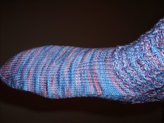 Baby Cable Rib Socks 027