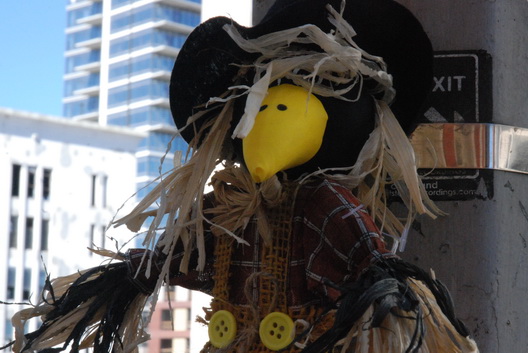 Scarecrow on Pole