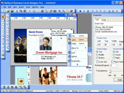 Business Card Designer Pro 4.0