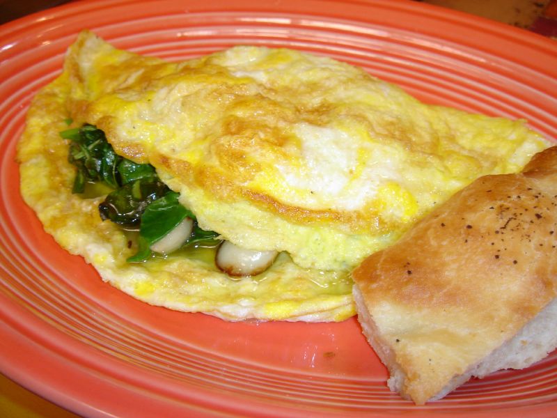Spinach & Ricotta Omelet