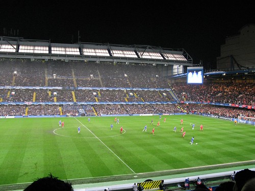 Stamford Bridge in full swing