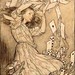 Arthur Rackham's "Alice" by rosewithoutathorn84