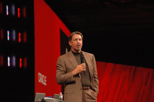 Oracle CEO,Larry Ellison