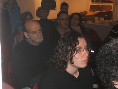 Audience; Asya Vaisman in foreground