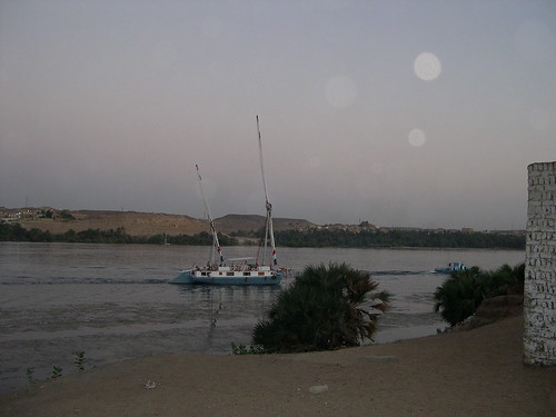 Nile Boat ©  upyernoz