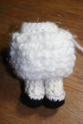 Amigurumi sheep body