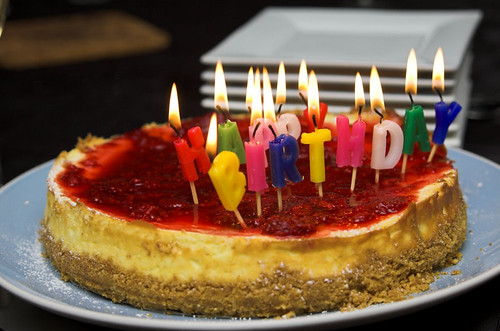 Birthday Cheesecake