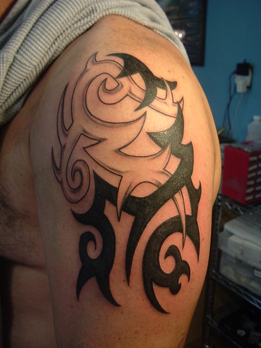 Tribal arm tattoos are an nice tattoo design