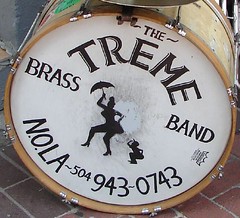 Treme Brass Band drum (by: Mark Gstohl, creative commons license)