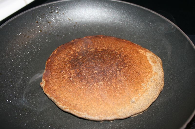 Top side of pancake