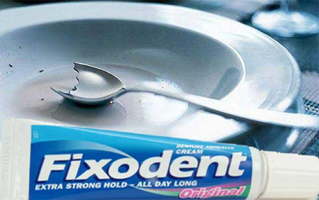 Fixodent : Extra Strong All Day Long