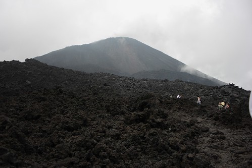 Cima del volcan Pacaya
