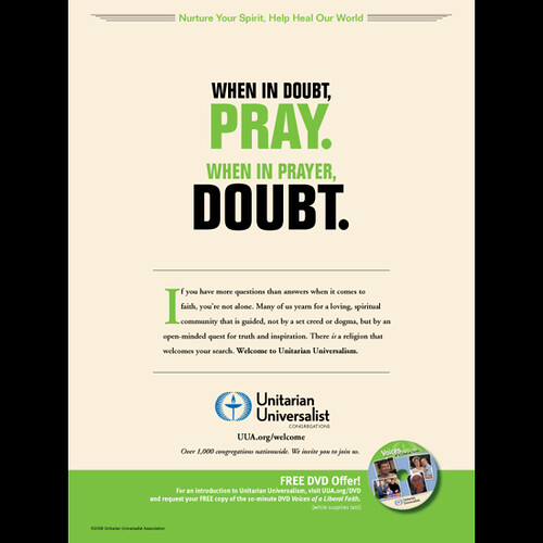 when in prayer doubt