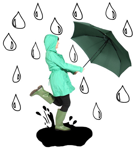 zo jumps in rain again by loutomlinson.