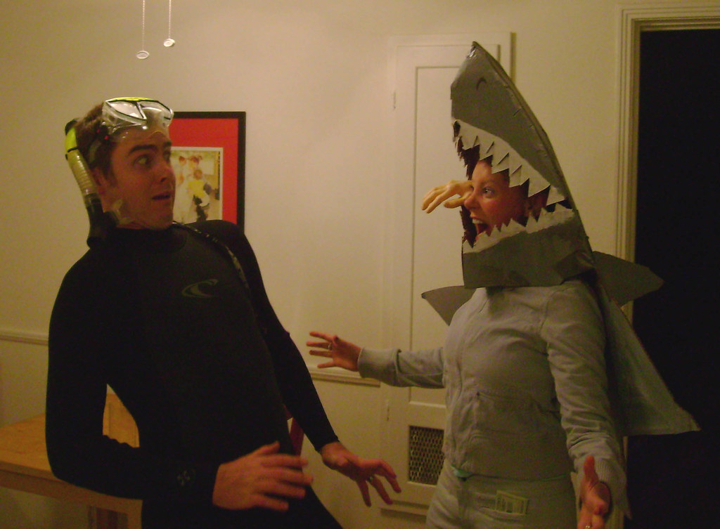 Shark Swimmer costumes
