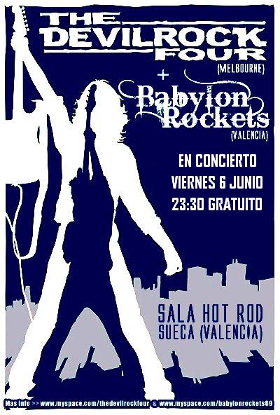 The Devilrock Four + Babylon Rockets
