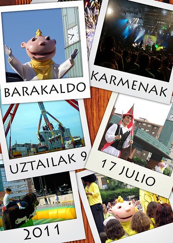 Cartel 10. Concurso Carteles de Fiestas de Barakaldo 2011