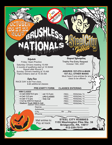 2007 SCH Brushless Nats - Halloween Theme