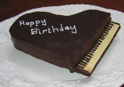 Barney Birthday Cake on Cake   Cadbury Flake Roof  Cadbury Finger Walls And Chocolate Cake