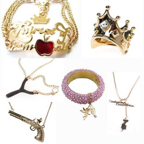 disney couture, chic and charming, mirror mirror on the wall, jewelry, alice in wonderland