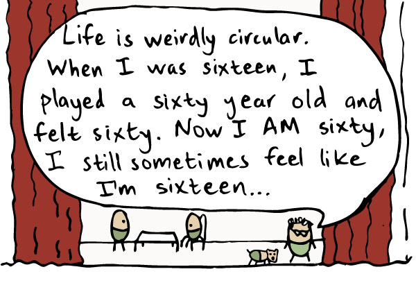 Sixty-going-on-sixteen