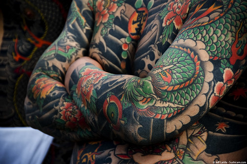 Irezumi is very beautiful, in a very &quot;I'll-kick-your-ass-if-you-get-on-my-bad-side &quot;kind of way - Enoshima