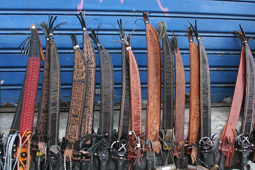 Machetes - for sale on the street