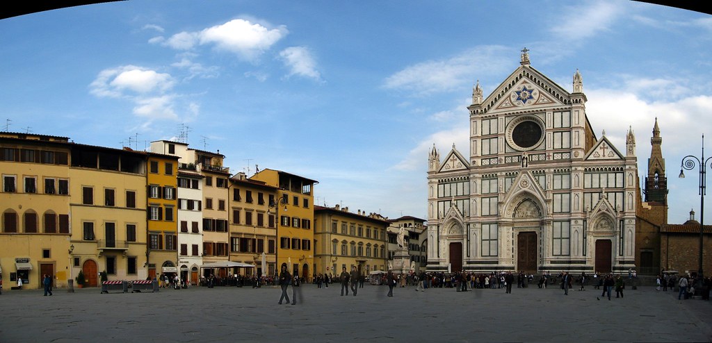 Piazza Santa Croce and the Church